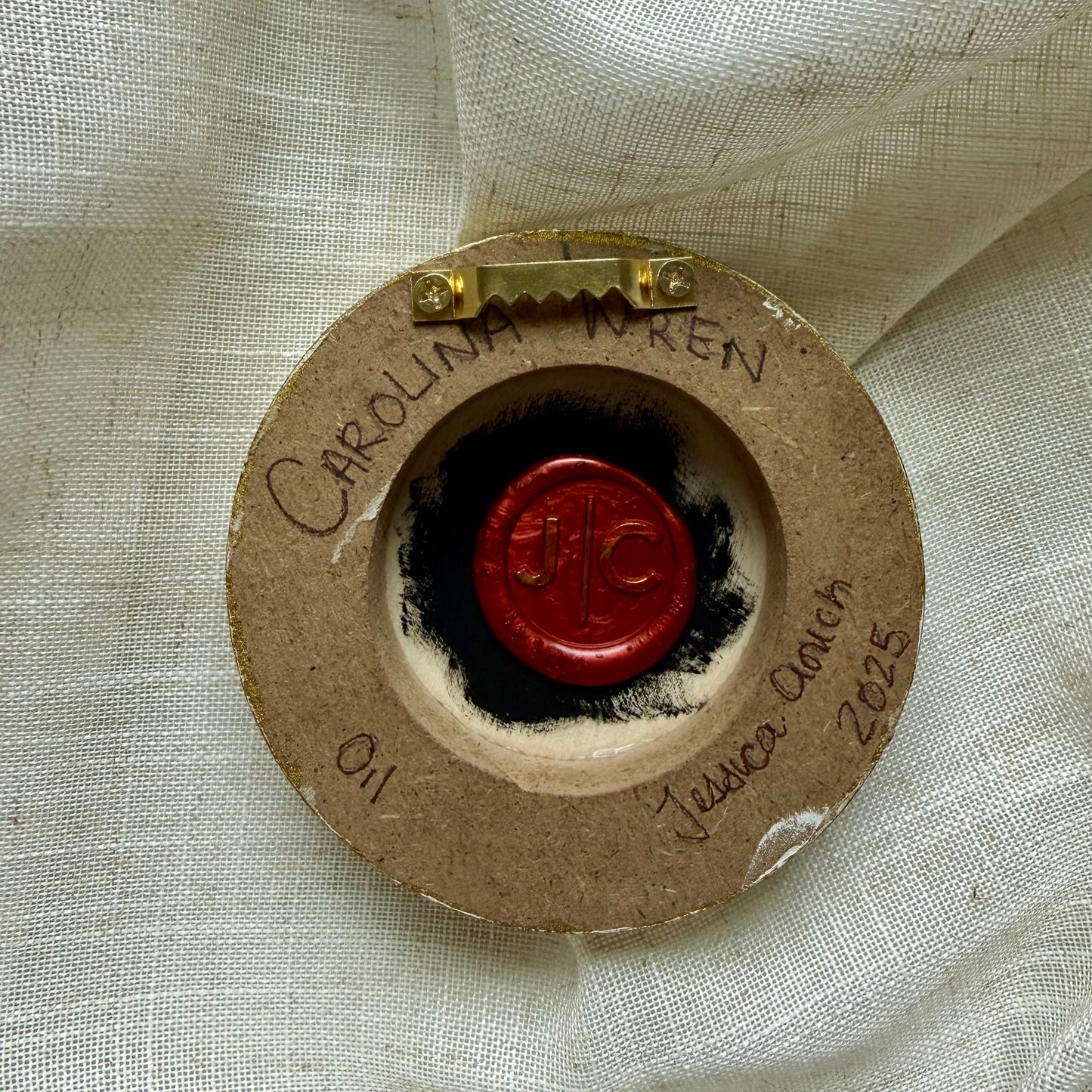 Carolina Wren Oil Painting